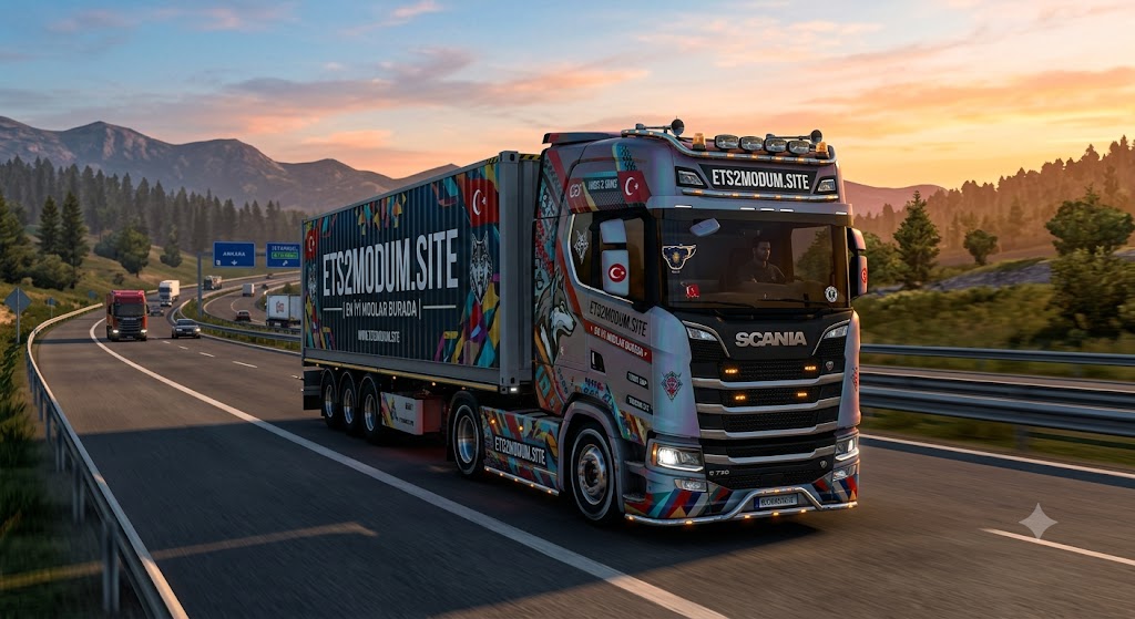 ETS 2’de Sürüş Keyfini Katlayın: En İyi Otobüs ve Çekici Modları Nasıl Yüklenir?