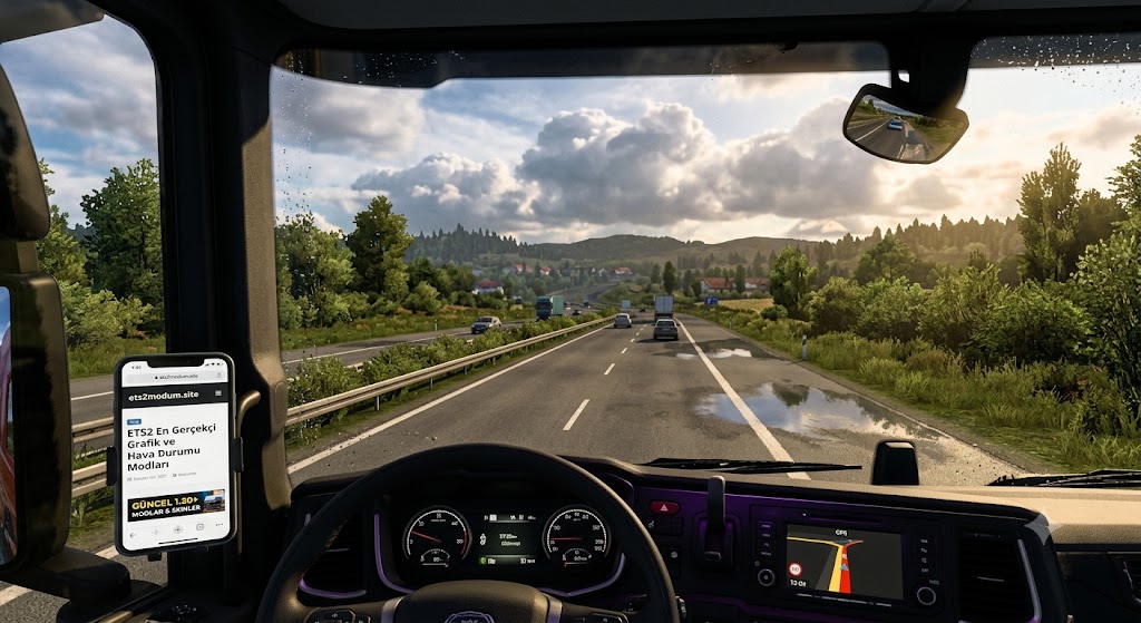 ETS2 En Gerçekçi Grafik ve Hava Durumu Modları (2026 Güncel)