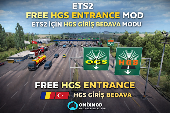 🚛 ETS2 İçin HGS Giriş Bedava Modu Yayında!