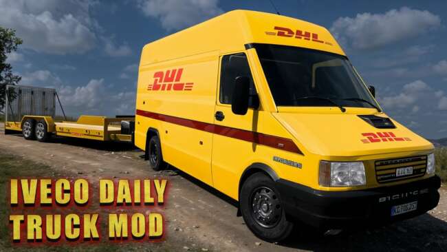 Iveco Daily 35-10 Trailer v1.60