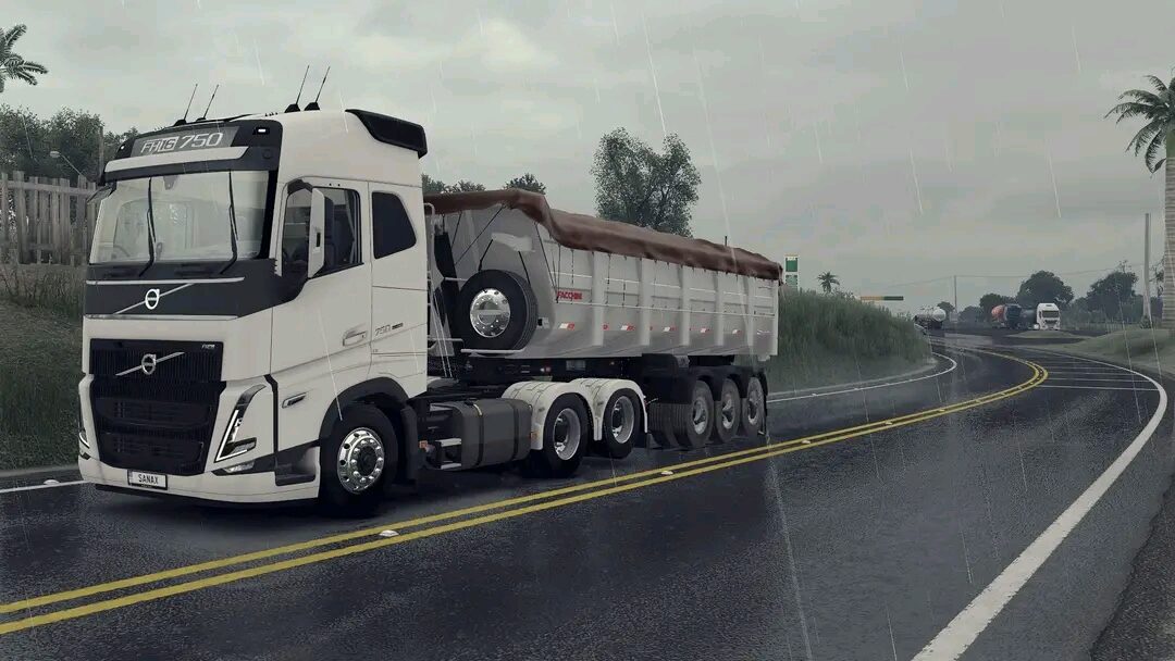 VOLVO FH 22 + TRAILE FACHINE V 1.60
