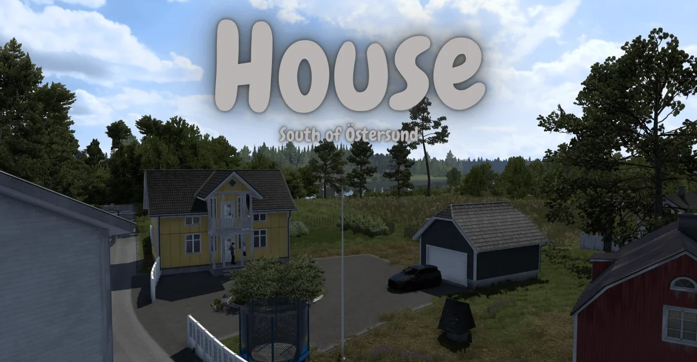House south of Ostersund