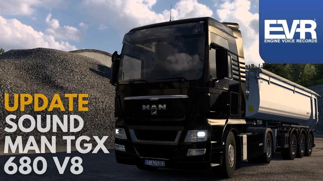SFX MAN TGX 680 D2868 V8 Euro5 Sound v2.19.1