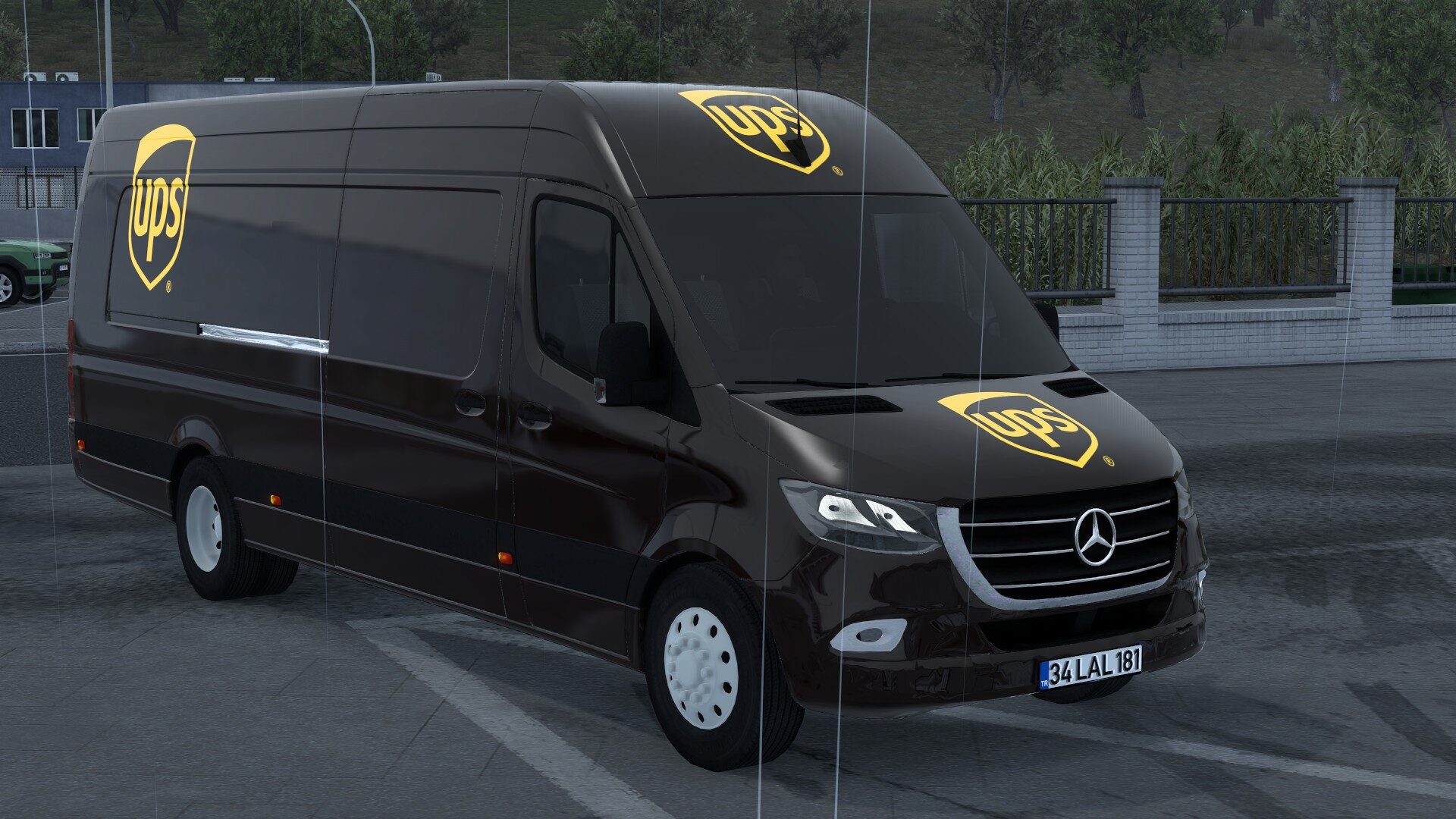 UPS MERCEDES-BENZ SPRINTER TRZPRO BY RODONITCHO MODS 1.40 1.61 31 08 2026
