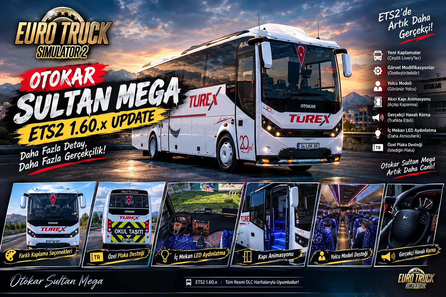Otokar Sultan Mega v1.0 (ETS2)