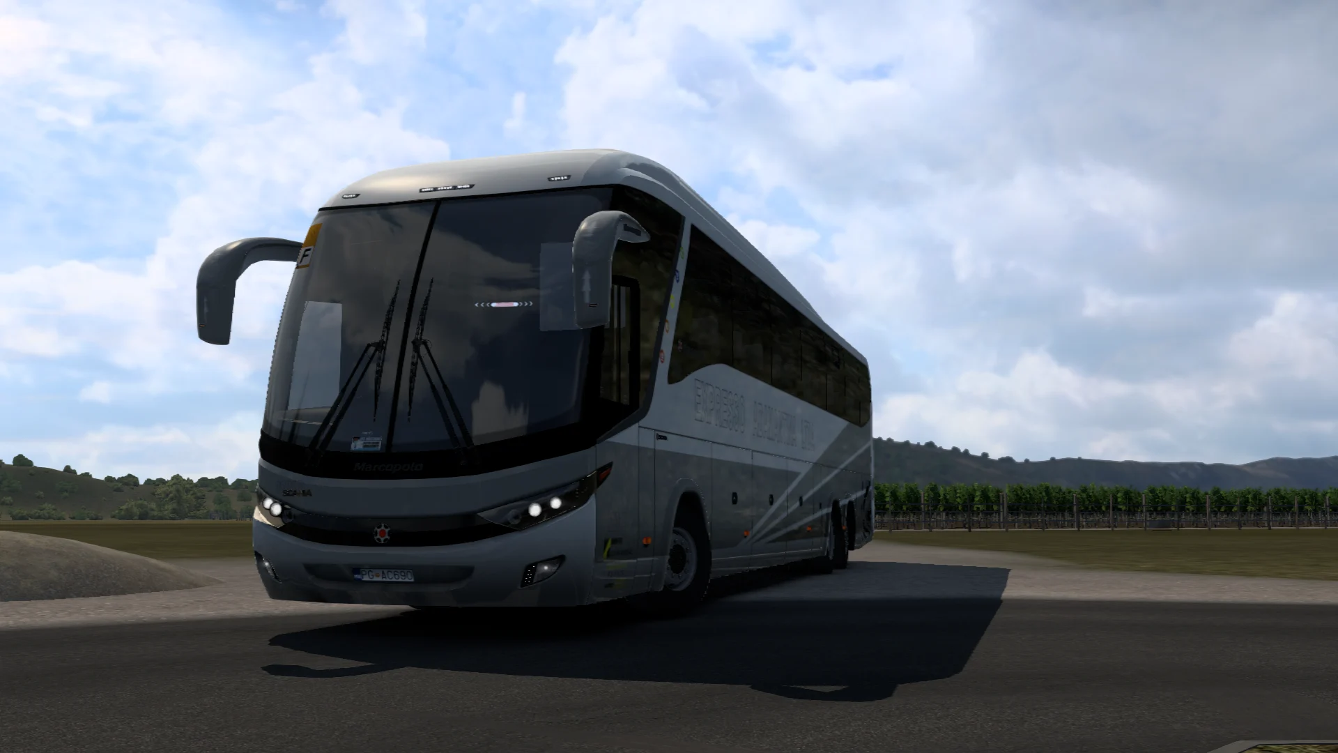 Scania Marcopolo 6×2 v1.61