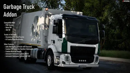 Mega Garbage Truck Addon 1.60