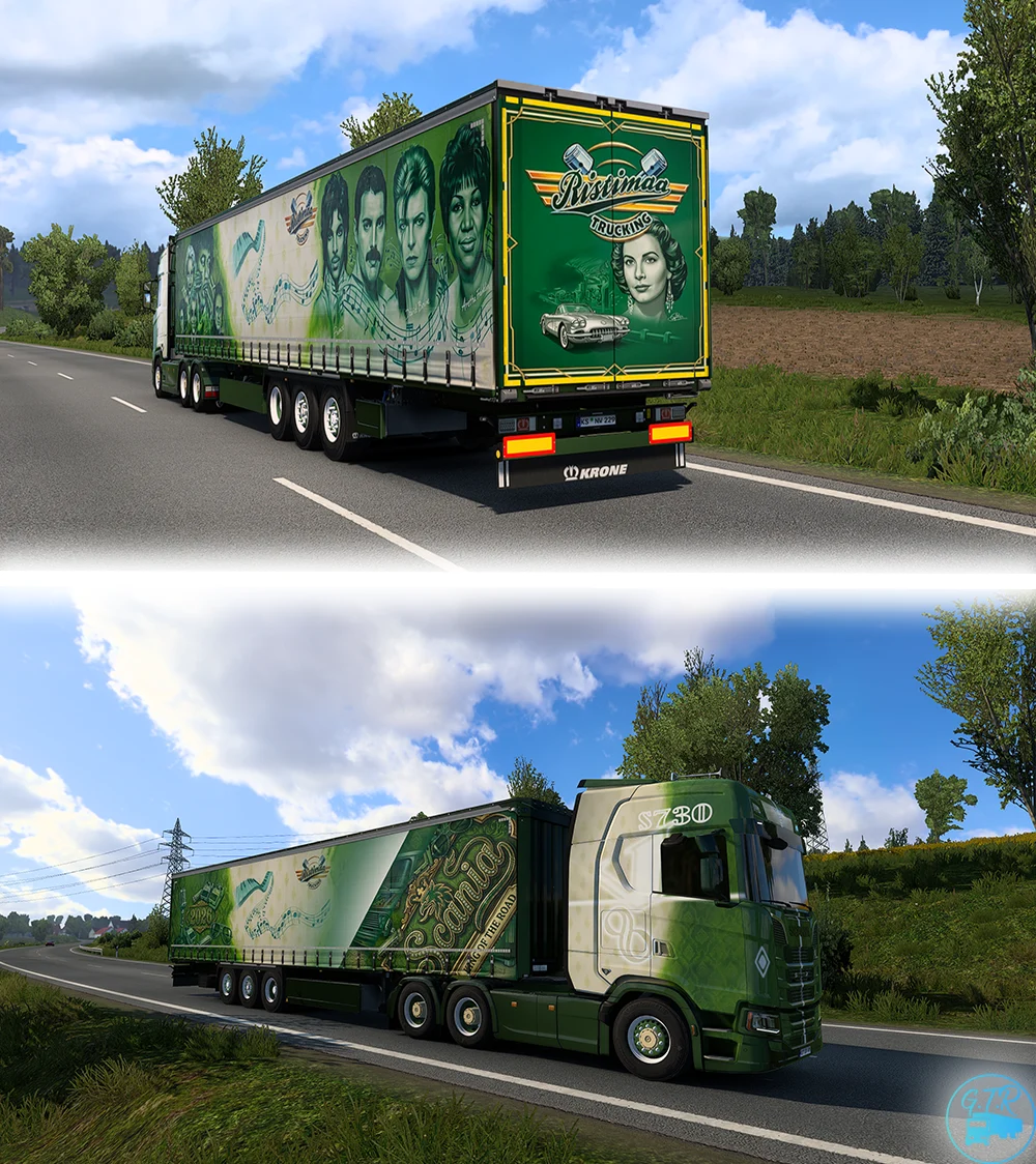 Skin Pack Ristimaa TRUCKING BY GTR