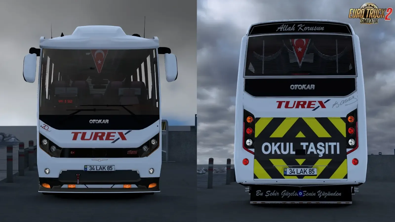 Otokar Sultan Mega Bus for ETS2
