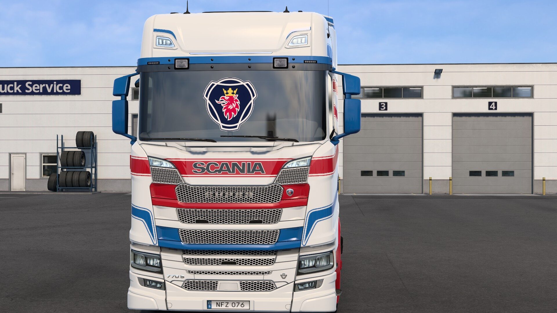 SCANIA ADHESIVE SCANIA R S 2016 BY RODONITCHO MODS 1.40 1.61 09 09 2026