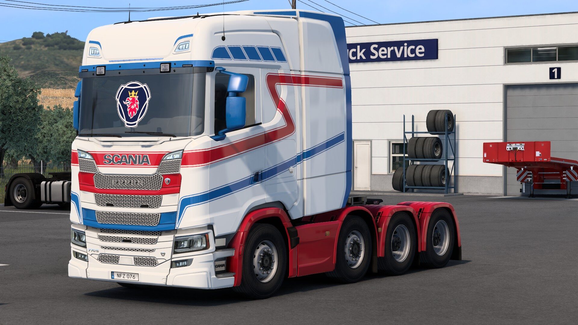 SCANIA ADHESIVE SCANIA R S 2016 BY RODONITCHO MODS 1.40 1.61 09 09 2026