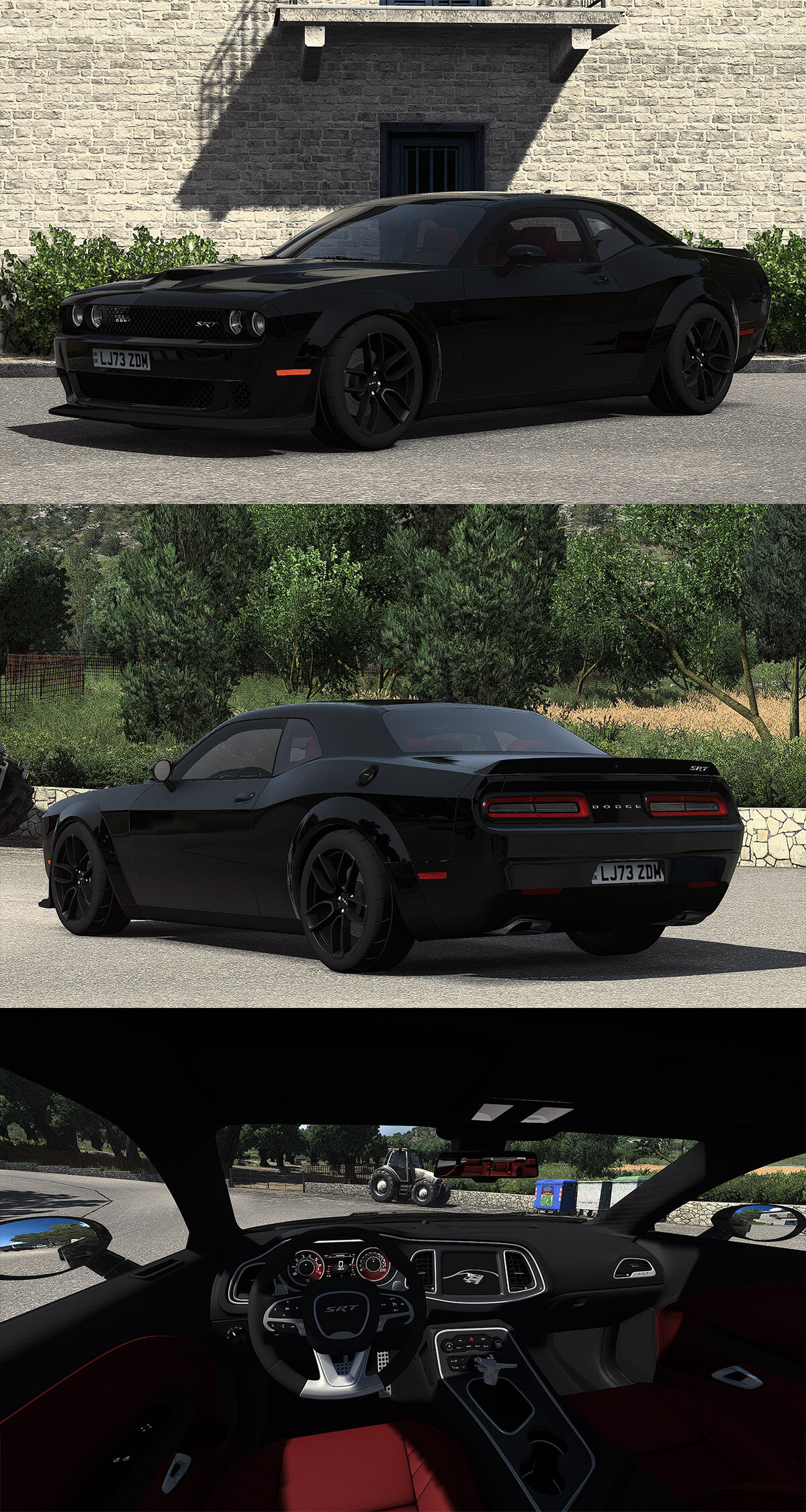 Dodge Challenger SRT Hellcat Widebody 2018 V2.8 1.61