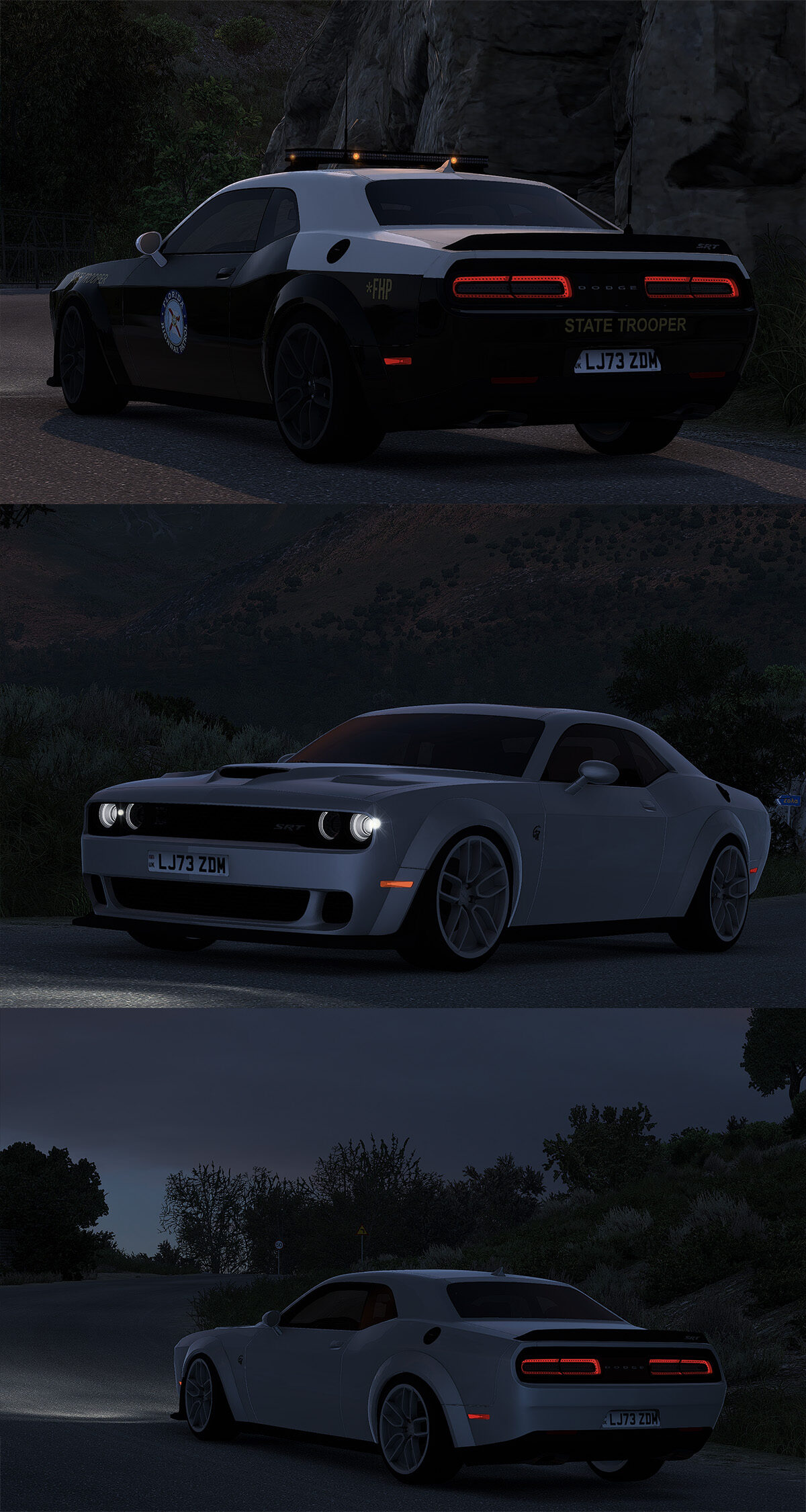 Dodge Challenger SRT Hellcat Widebody 2018 V2.8 1.61