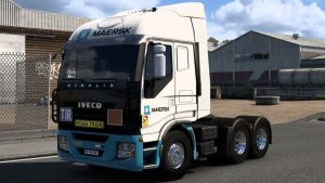 MAERSK IVECO STRALIS BY RODONITCHO MODS 1.0 1.54 02 04 2025