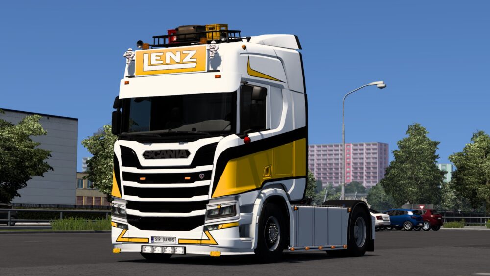Lenz skin for NextGen Scania R and Venus lightbox