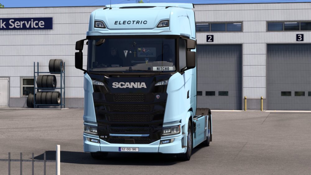 SCANIA S BEV BY RODONITCHO MODS 1.0 1.55 1.56 02 09 2025