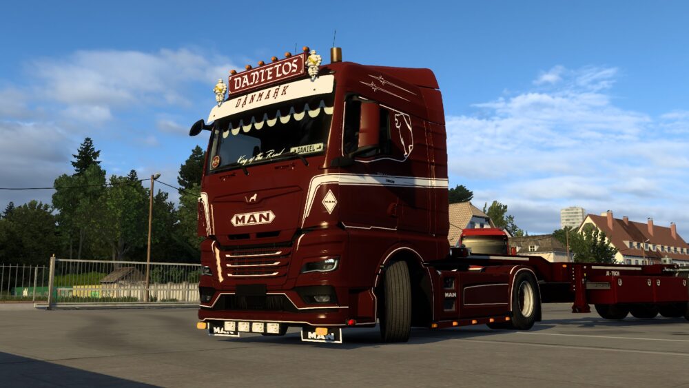 MAN TGX Danmark skin