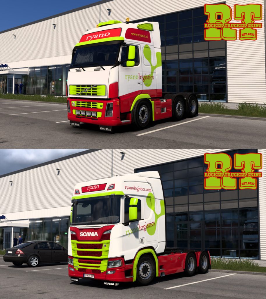 Ryano Logistics BV Skin Pack v1.0 - Görsel 1