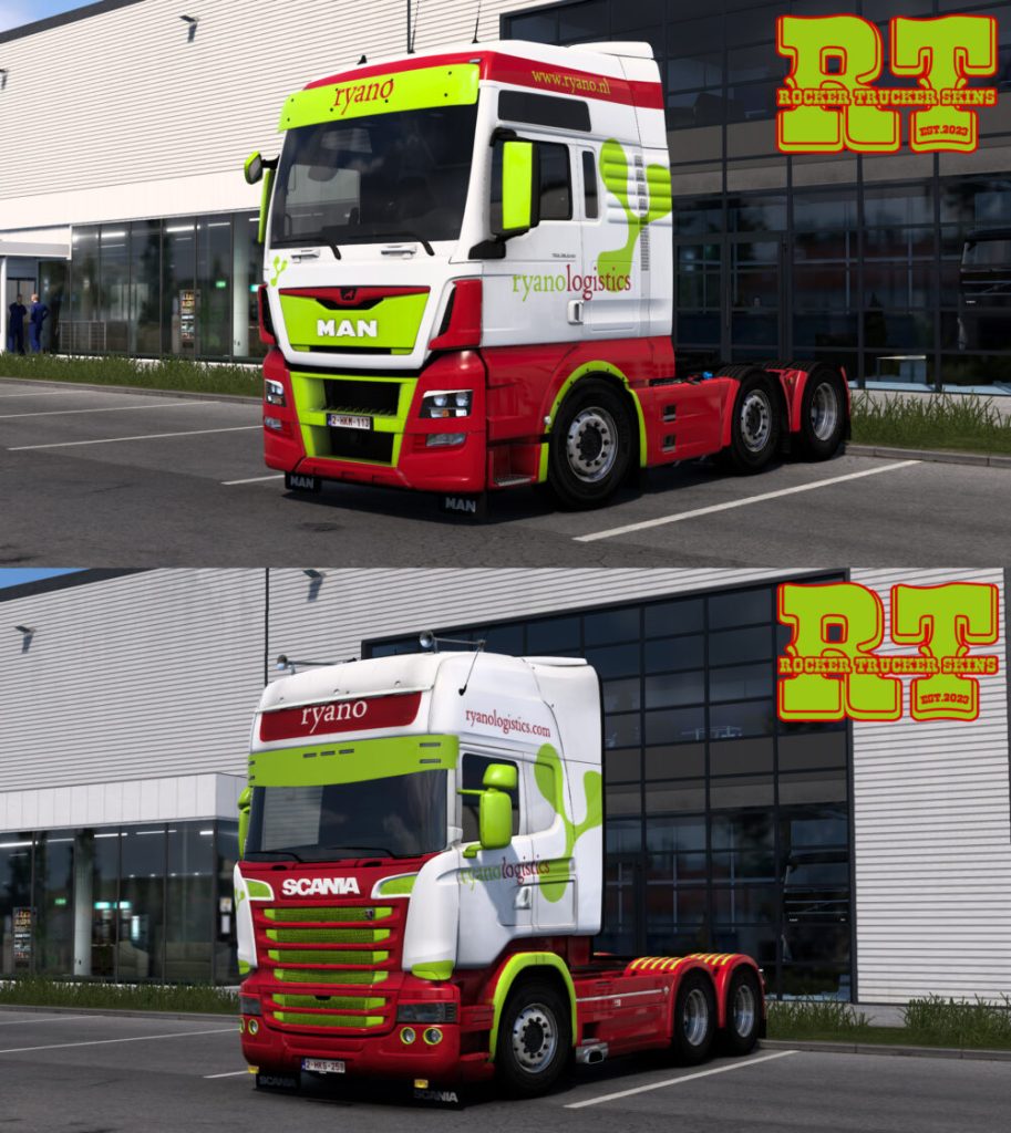Ryano Logistics BV Skin Pack v1.0 - Görsel 2
