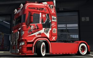 SKIN ART THE CLOWN SC CAB R
