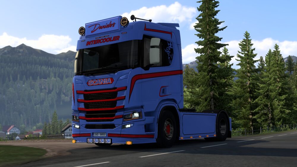 Scania Intercooler Skin