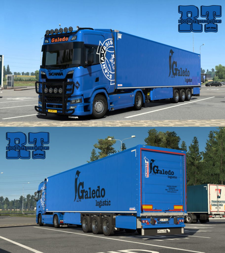 Galedo Logistic Skin Pack v1.0 - Görsel 1