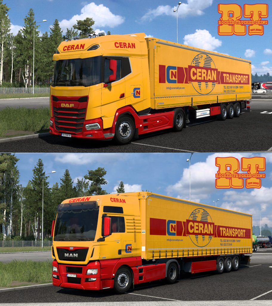Ceran Transport Skin Pack v1.0 - Görsel 1