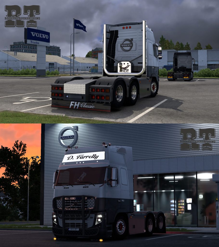 D.Farrelly Skin for Volvo FH3 - Görsel 1