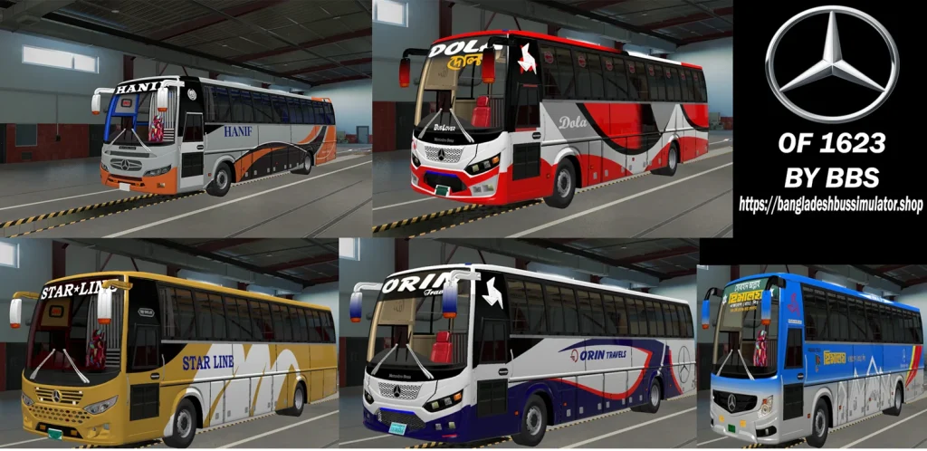 Mercedes-Benz OF1623 NON AC BUSPACK