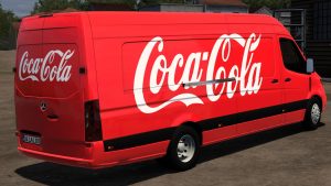 COCA-COLA MERCEDES-BENZ SPRINTER TRZPRO BY RODONITCHO MODS 1.0 1.50 1.59 07 05 2026
