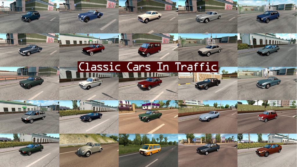Classic Cars Traffic Pack by TrafficManiac v11.6.13
