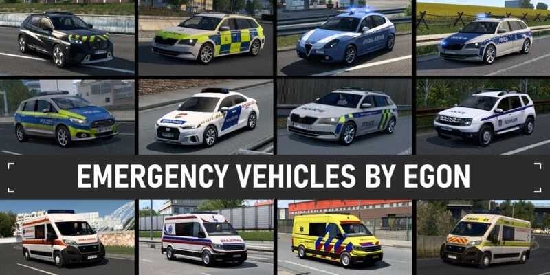 Emergency vehicles by Egon v1.2.3
