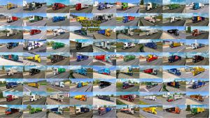 Painted Truck Traffic Pack by Jazzycat v18.7.13