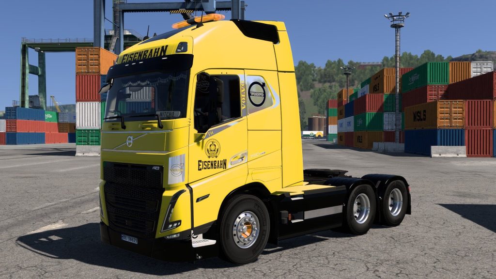 8K EISENBAHN VOLVO FH5 BY RODONITCHO MODS 1.0 1.40 1.60 03 07 2026 - Görsel 1