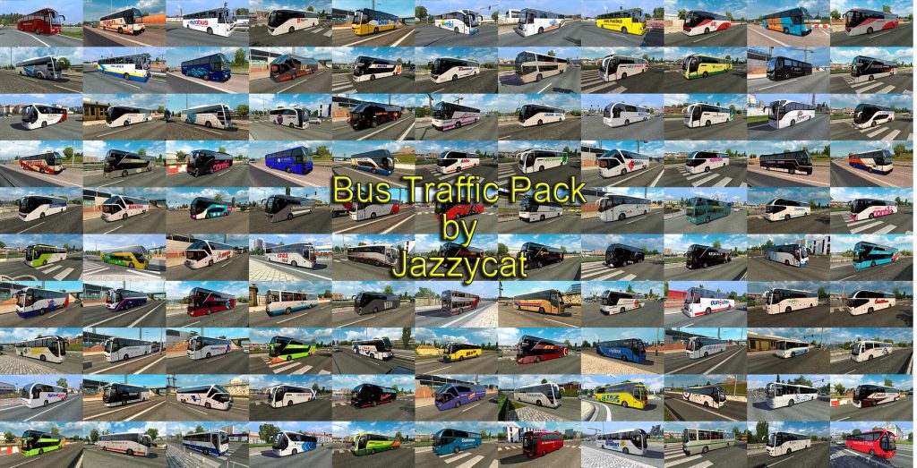 Bus Traffic Pack by Jazzycat v18.2
