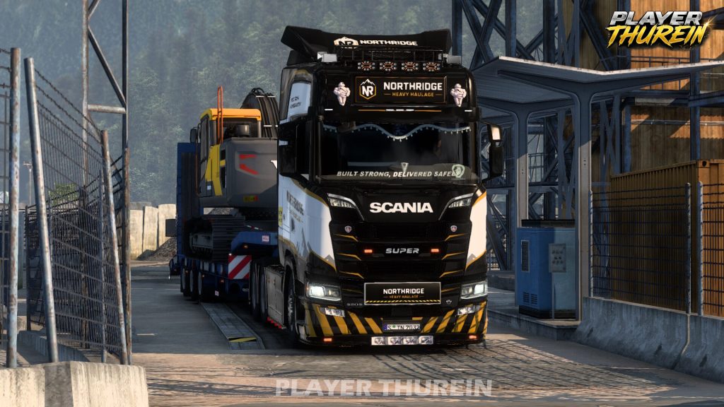 ETS2 Northridge Heavy Haulage Skin For Scania S v2 by Player Thurein - Görsel 2