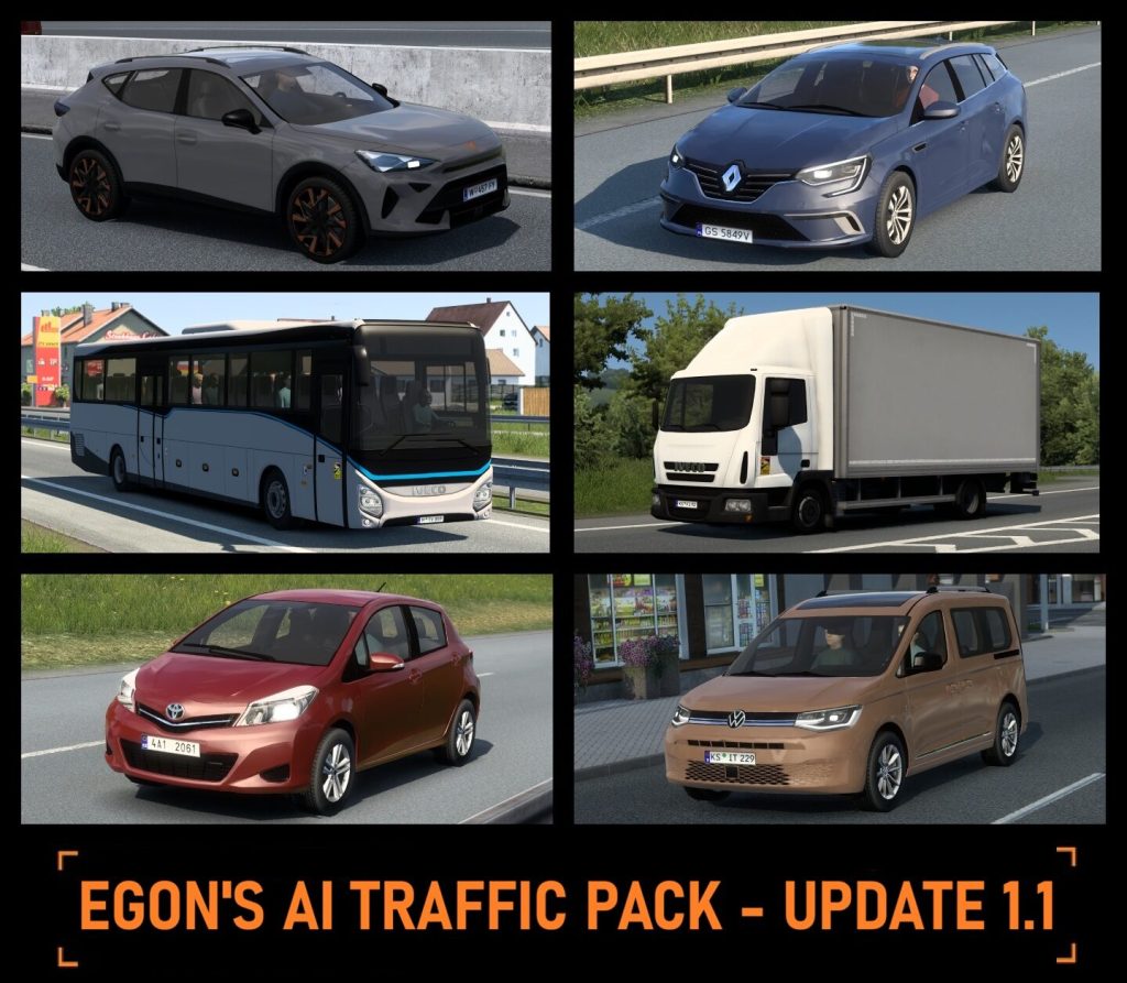 Egon’s AI Traffic Pack v1.1 - Görsel 1