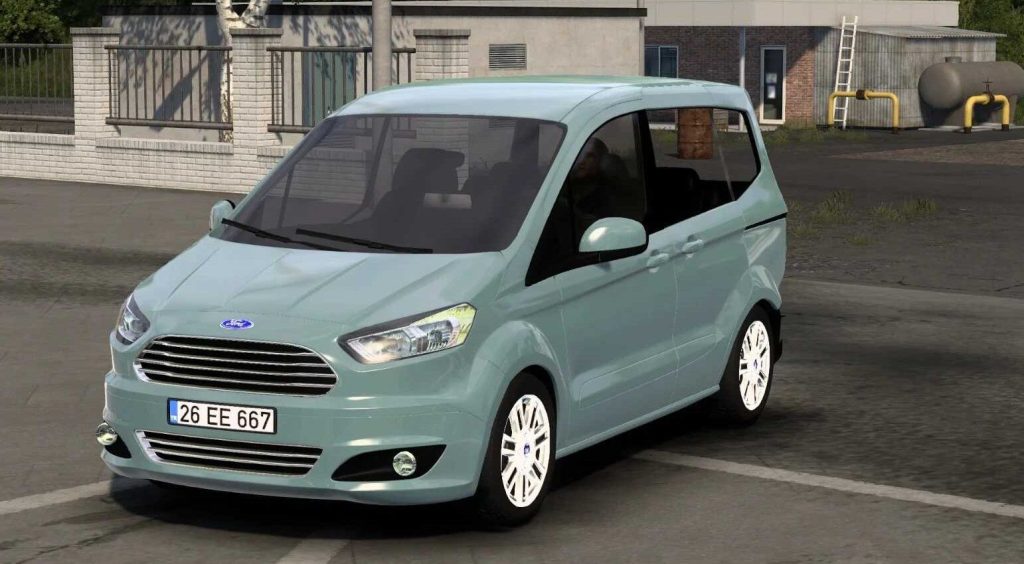Ford Tourneo Courier v1.60 - Görsel 2
