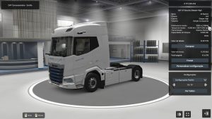 PACCAR EX-D2 1000 DAF XF ELECTRIC BY RODONITCHO MODS 1.40 1.61 27 07 2026