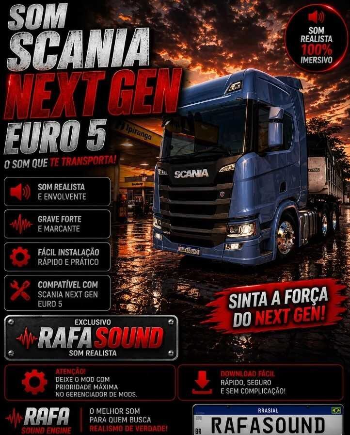 Scania Next Gen Sound Pack v1.60