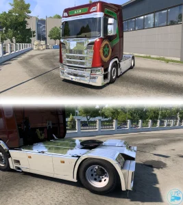 Scania S Next Gen Accessories Chrome V1.1 by GTR