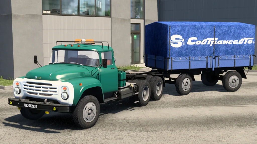 ZiL 130-131-133 Trucks + Trailers v1.60 - Görsel 2