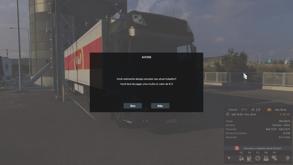 CANCEL CURRENT FREE JOB ETS2 BY RODONITCHO MODS 1.40 1.61 22 08 2026 - Görsel 2