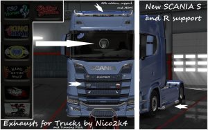 Exhaust & Tuning Parts for Trucks v1.60