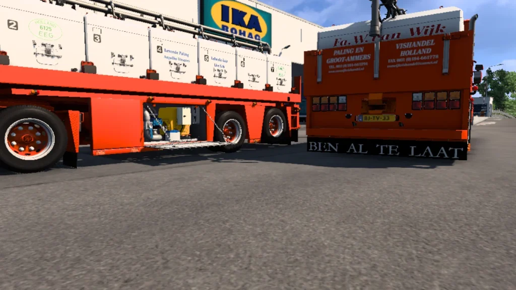 Fish Transport Rigid RJL With Trailer - Görsel 2