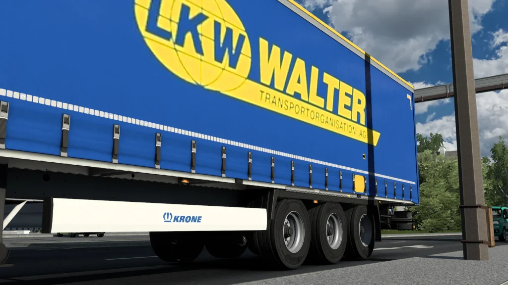 LKW WALTER Skin to SCS Krone Profiliner - Görsel 2