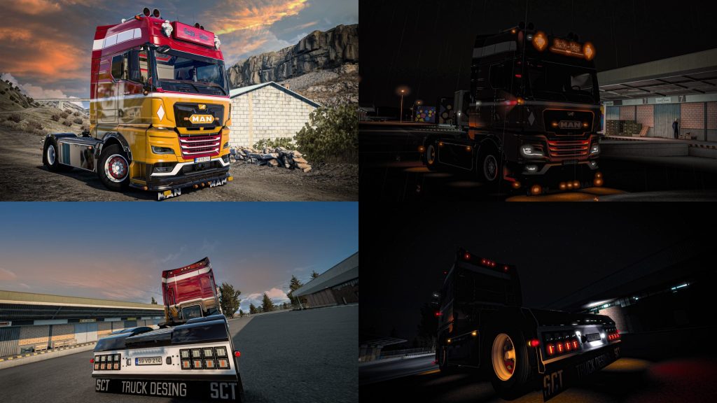 MAN TG3 2020 SCT Desing Truck - Görsel 1