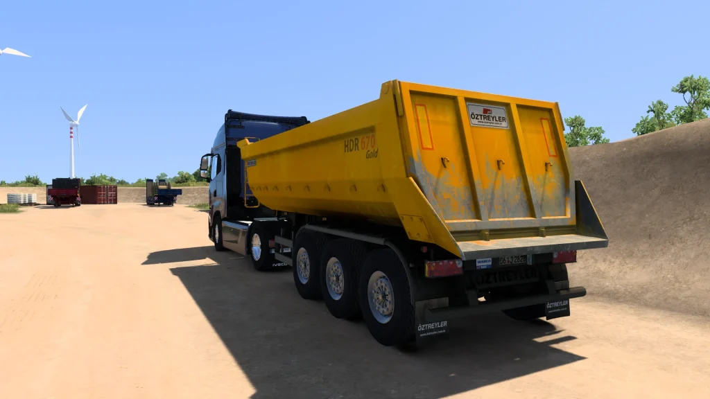 Oztreyler Dumper Trailer HDR 670 - Görsel 1
