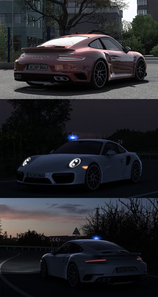 Porsche 991.2 911 Turbo S 2016 V2.6 1.61 - Görsel 1