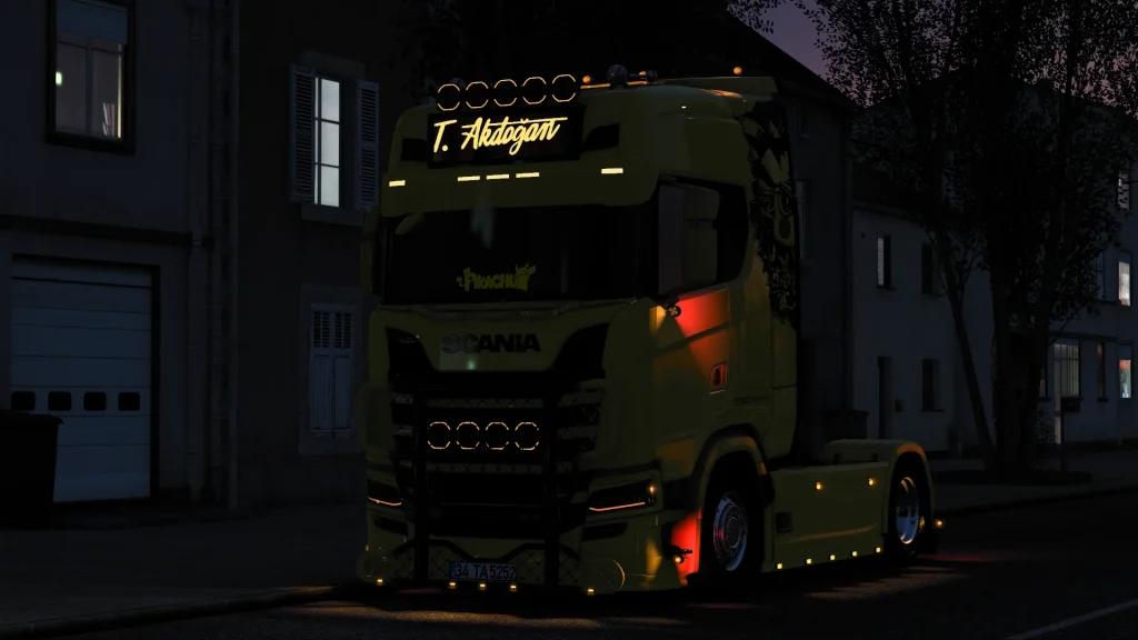 Tanju Akdoğan Scania S540 Pikachu - Görsel 1